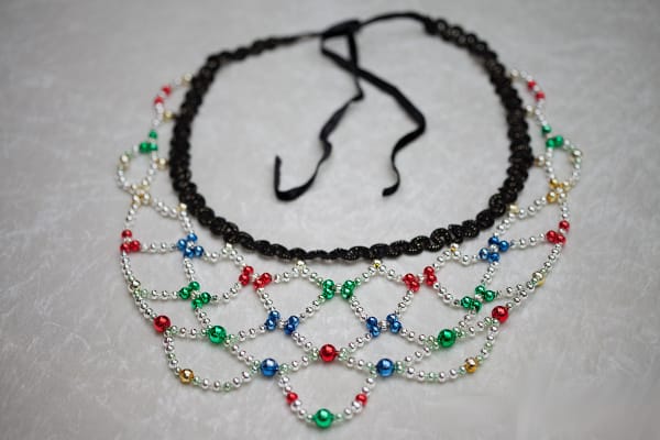 Halsschmuck für Mädchen/Bescherkind (Sorbische Tracht)