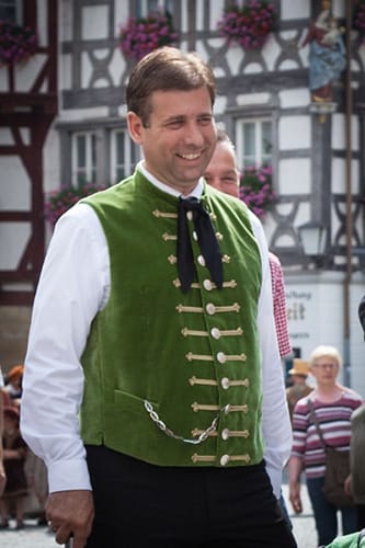 Trachtengruppe beim Annafestumzug 2016